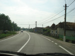 Roemenië doorgaande weg